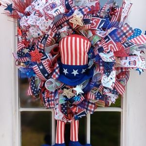 Patriotic wreath